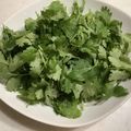 potapota圭太's cooksnap of when they made 切ってのせてかけるだけ。超簡単な香菜豆腐.