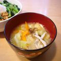 runa10's cooksnap of when they made 我が家の色々な味噌汁.