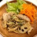 yyyk210's cooksnap of when they made レンコンと豚肉の粒マスタード炒め♪.
