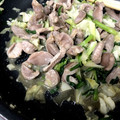 aliceくっく's cooksnap of when they made 砂肝の塩ニンニク炒めの柚子胡椒和え.