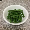 ☆こまっと☆'s cooksnap of when they made レンジでいんげんの塩茹で.