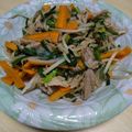 月と黒猫's cooksnap of when they made 簡単！ニラともやしのスタミナ豚肉炒め.