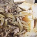 ♡asuka's cooksnap of when they made 余ってしまったすき焼きのたれで絶品肉豆腐.