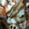 ゆきなが's cooksnap of when they made レンコンの皮とベーコンのカリカリソテー.
