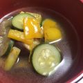 akane84's cooksnap of when they made ごろごろ焼き野菜の白だしスープ.