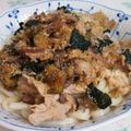 ☆まるこん☆'s cooksnap of when they made 簡単！美味！牛肉となすのおうどん.
