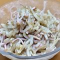 ピアノママ's cooksnap of when they made モヤシとハムのナムル.