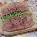 moruchama's cooksnap of when they made 簡単♪朝食♪キャベツ＆ベーコントースト♪.