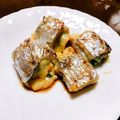 MIYAmanma's cooksnap of when they made 太刀魚のしそチーズくるくる焼き.