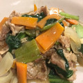 まゆまルイ's cooksnap of when they made ちんげん菜と豚肉で中華炒め.