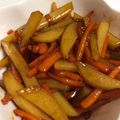 まゆまルイ's cooksnap of when they made ☆にんじんとジャガイモのきんぴら☆.