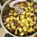涼＊美蕾＊明's cooksnap of when they made 活力鍋で！！サツマイモと小豆のおこわ.