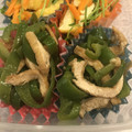 nuit's cooksnap of when they made お弁当に♪ピーマンと油揚げのウスター炒め.