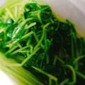 ～下手の横好き～'s cooksnap of when they made 1分レンチン☆豆苗のナムル☆.