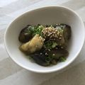 kasacchi's cooksnap of when they made 電子レンジで揚げない茄子の煮浸し.