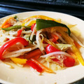 sunita's cooksnap of when they made もやしとパプリカとツナのあんかけ炒め.