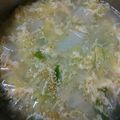 るこたん♪'s cooksnap of when they made 白菜と卵の中華スープ.