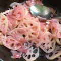 ＋SUN3's cooksnap of when they made レンコンの梅酢煮.