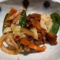 晴れ空529's cooksnap of when they made 豚肉とナスのオイマヨ炒め.
