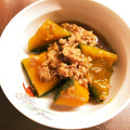 あすけママ's cooksnap of when they made ☆うま～！な、かぼちゃのそぼろ煮☆.