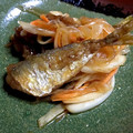 chiyuwa's cooksnap of when they made 簡単！小あじの南蛮漬け.