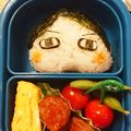ほたるいかこ's cooksnap of when they made 簡単♪キャラ弁♪おしり探偵おにぎり弁当.