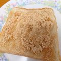 ふちこさんさんさん's cooksnap of when they made ふわふわ☆ふかふかはちみつきなこトースト.