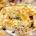 LUNAmama☆'s cooksnap of when they made えのきベーコンのチーズ焼き☆ホイル焼き.