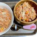 ほけきょ♪'s cooksnap of when they made 幼児食☆トマトジュースで簡単リゾット風.