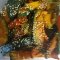 yuriレシピ's cooksnap of when they made かぼちゃとピーマンのオイスターマヨ炒め.