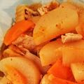 クックA7ACJK☆'s cooksnap of when they made 豚キムチと大根の煮物.