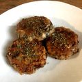 ★non's cooksnap of when they made 【ヘルシー】いわしでお魚ハンバーグ.