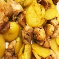 AmigoLight's cooksnap of when they made 鶏肉じゃが芋のカレー炒め♪簡単.