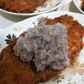 ユーロン's cooksnap of when they made 豚こま☆とんかつ。ゆかり白だし大根おろし.