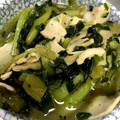 クック10387F☆'s cooksnap of when they made 小松菜とベーコンの柚子胡椒煮びたし.