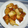 やまうさ's cooksnap of when they made 食感が楽しい♪たけのこ＆ちくわ☆.