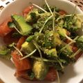 ヘルシーみちこ's cooksnap of when they made 簡単カフェご飯！サーモンアボカドごはん.