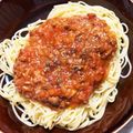 チルスケ's cooksnap of when they made 手作りミートソース.
