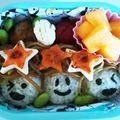 よしゆか62's cooksnap of when they made 紅葉☆遠足☆焼きそば弁当☆簡単♫キャラ弁.