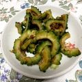 みみりん♪♪'s cooksnap of when they made ★ゴーヤと鰹節の胡麻油炒め★.