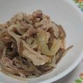 SAR☆'s cooksnap of when they made 節約つまみ＆おかず❀白滝＋牛丼？牛皿？.
