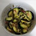 のぶってぃー's cooksnap of when they made なすとミョウガの浅漬け風.