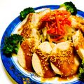Yr0mickey0's cooksnap of when they made 炊飯器で簡単♩しっとり♩絶品！鶏ハム★★.
