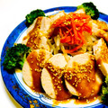 Yr0mickey0's cooksnap of when they made 炊飯器で簡単♩しっとり♩絶品！鶏ハム★★.