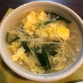 ♪でこ♪'s cooksnap of when they made 白菜と卵のとろとろスープ.