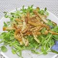 ジョングレ's cooksnap of when they made ちくわのナンプラー炒めで豆苗サラダ.