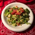 栗丸うさぎ's cooksnap of when they made 簡単中華・卵とトマトとブロッコリーの炒め.