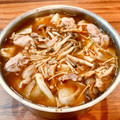ゆにこーん☆'s cooksnap of when they made 焼肉のたれ一本で作る！絶品♡すき焼き鍋.