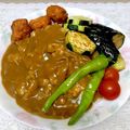 はらぺこしろうさぎ's cooksnap of when they made 子供大好き唐揚げ夏野菜カレー.