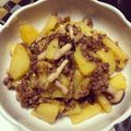 クックI8UIFP☆'s cooksnap of when they made NHK乾燥しめじでジャガイモのそぼろあん.